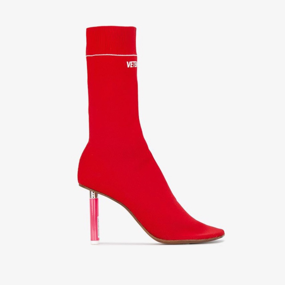 VETEMENTS LIGHTER HEEL RED/PINK US 9 / EU 40